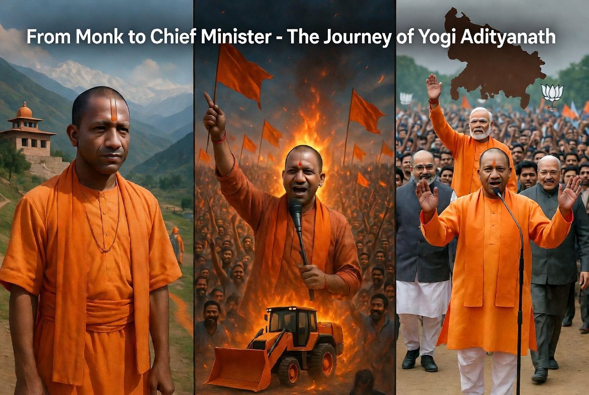 From Monk to Chief Minister, The Journey of Yogi Adityanath