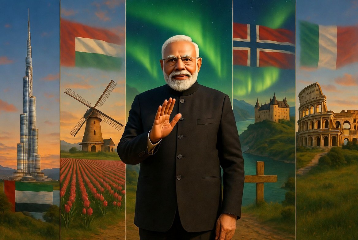 From UAE Energy Deals to Europe Strategic Pacts: PM Modi Concludes High-Impact Five-Nation Diplomatic Tour..