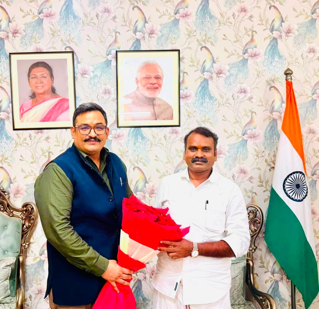 Dr. Vipin Gaur Meets Minister Dr. L. Murugan – A Warm and Useful Conversation...