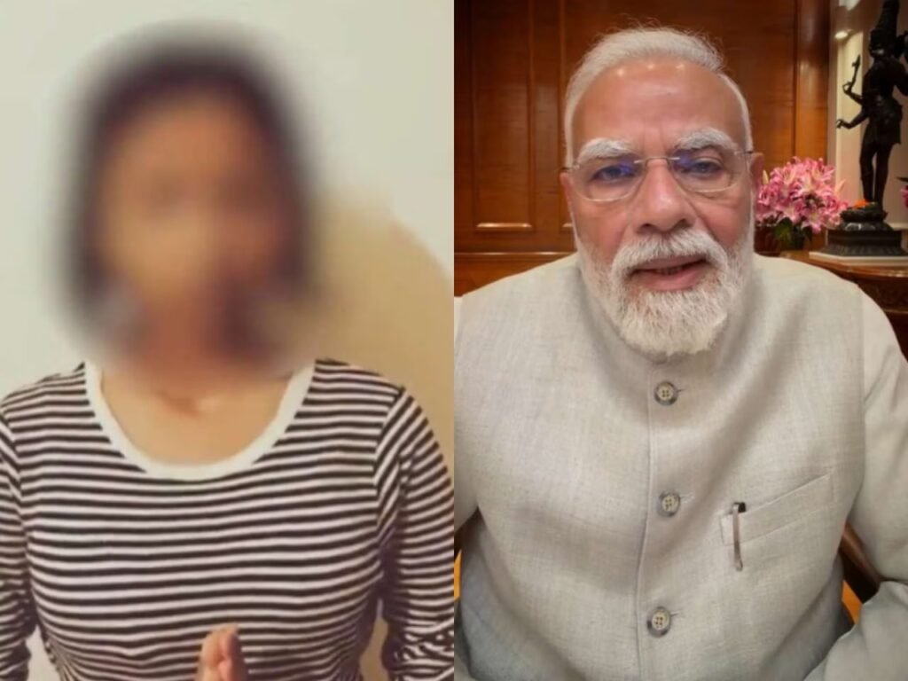 PM Modi Forgives Student for Abusive Slogans Against Him and Late Mother; Girl Apologises to Nation..